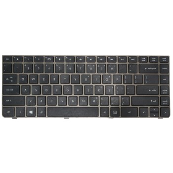 Teclado para HP 638178-001 com moldura americano, 
