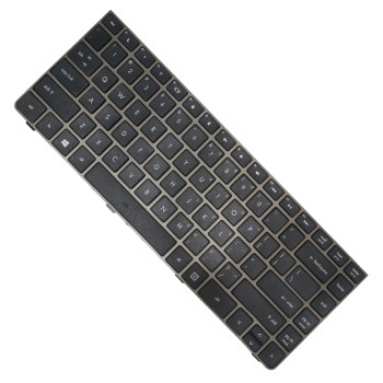 Teclado para HP 638178-001 com moldura americano, 