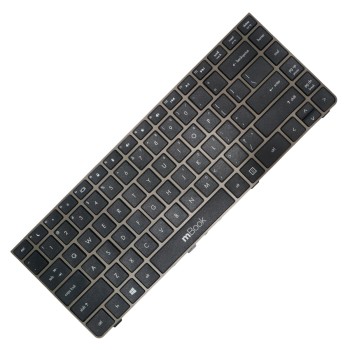 Teclado para HP 638178-001 com moldura americano, 