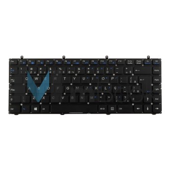 Teclado compatível com 6-80-W5470-330-1 com ç, 