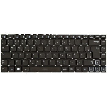 Teclado compatível com Samsung BA59-02940P com ç, 