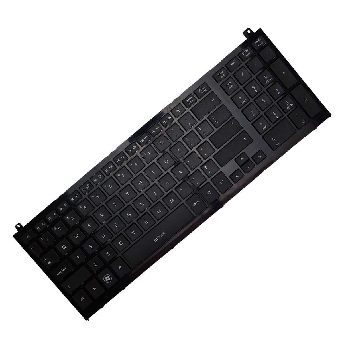 Teclado compatível com HP 598691-001 moldura americano, 