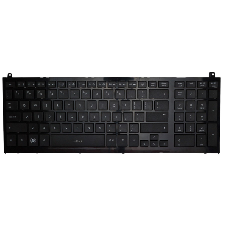 Teclado compatível com HP 615600-001 moldura americano, 