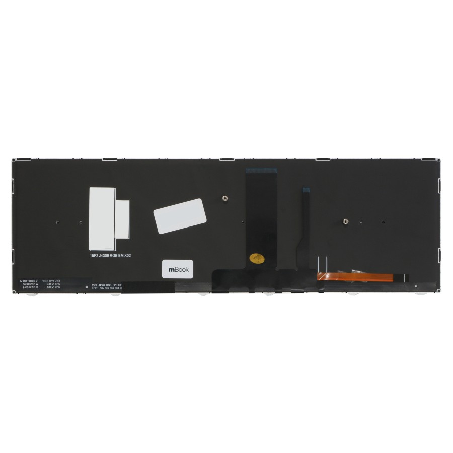 Teclado compatível com MP-12A33US-430 moldura americano, 