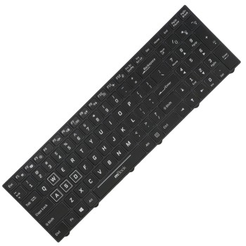 Teclado compatível com MP-12A33US-430 moldura americano, 