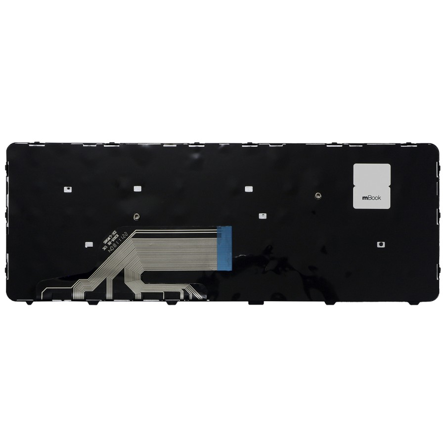Teclado HP Probook compatível 840800-201 Luminoso, 