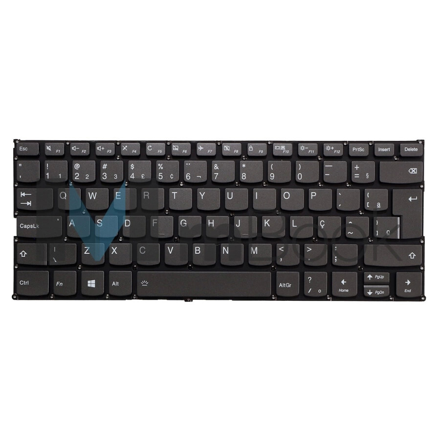 Teclado Lenovo Br Ç Compatível Sn20q40730, 