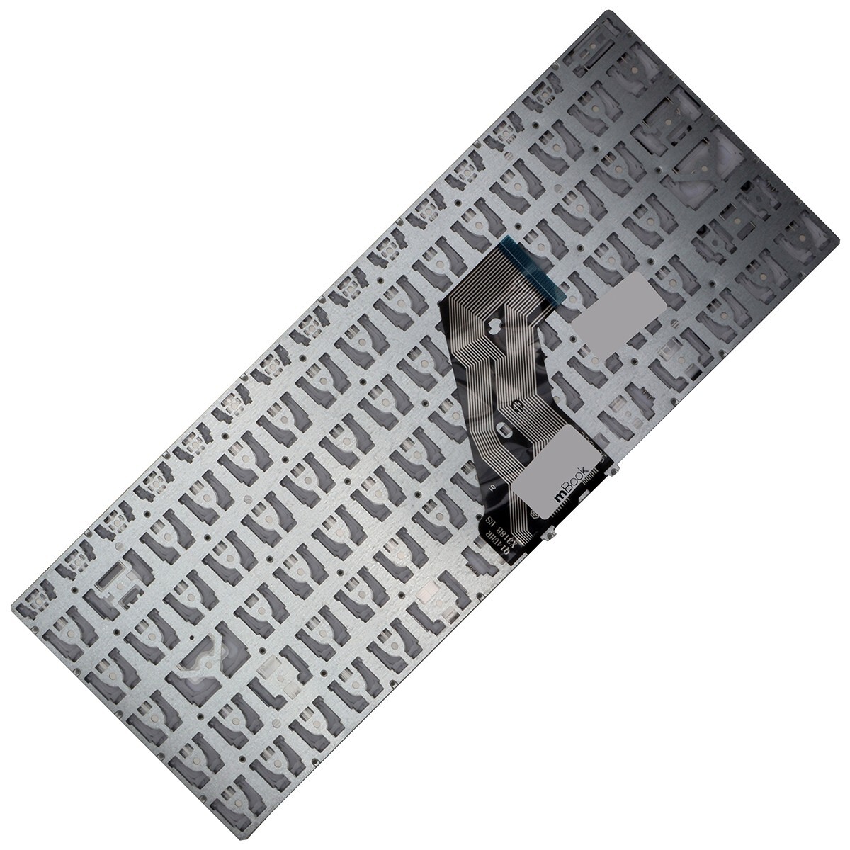 Teclado compatível Multilaser Ultra ETPC083 Prata, 