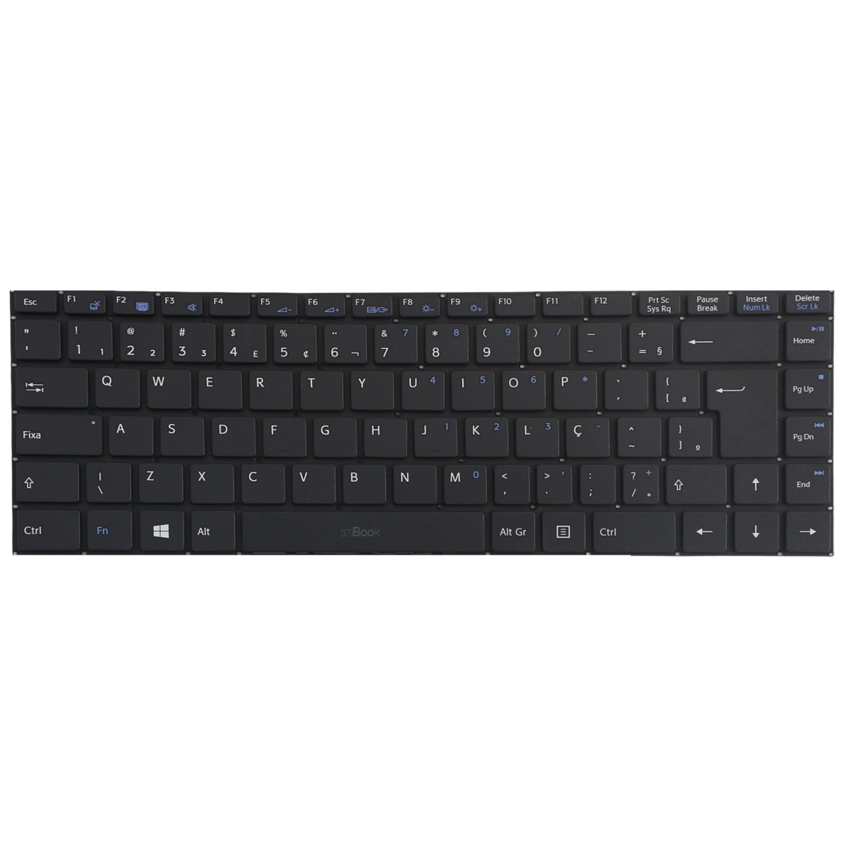 Teclado para Vaio VJFE42F11X-B1721H Abnt2, 