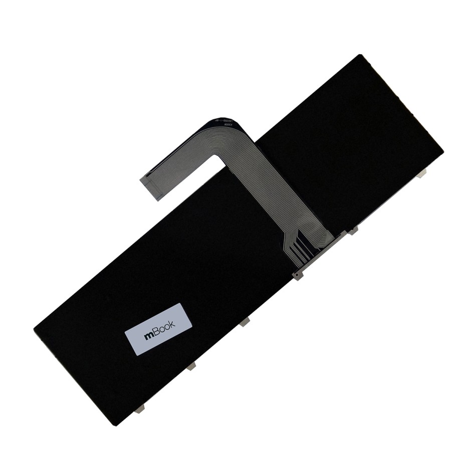 Teclado compatível Dell 0Y0PCP N5110 com Ç, 