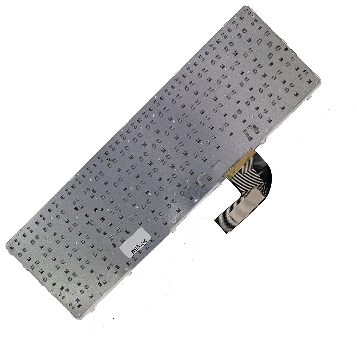 Teclado compatível Sony 9Z.N6CBQ.D01 branco com moldura, 