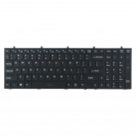 Teclado compatível com Çlevo 6-80-W6700-011-1, 