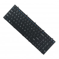 Teclado compatível com Çlevo 6-80-W6700-011-1, 