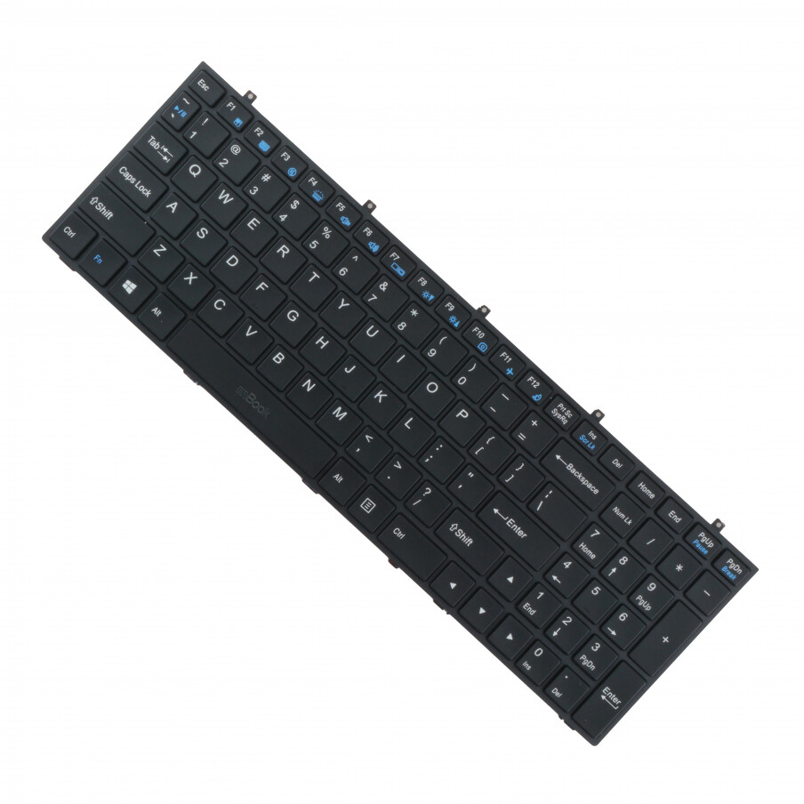 Teclado compatível com Çlevo MP-12A33US-4301W, 