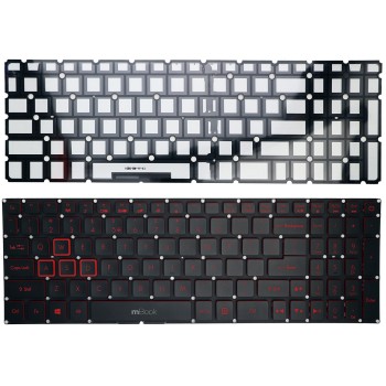 Teclado Acer Nitro compatível NKI151306B Layout US, 