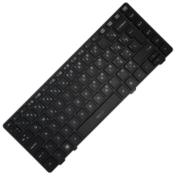 Teclado compatível com HP 639477-001 americano, 