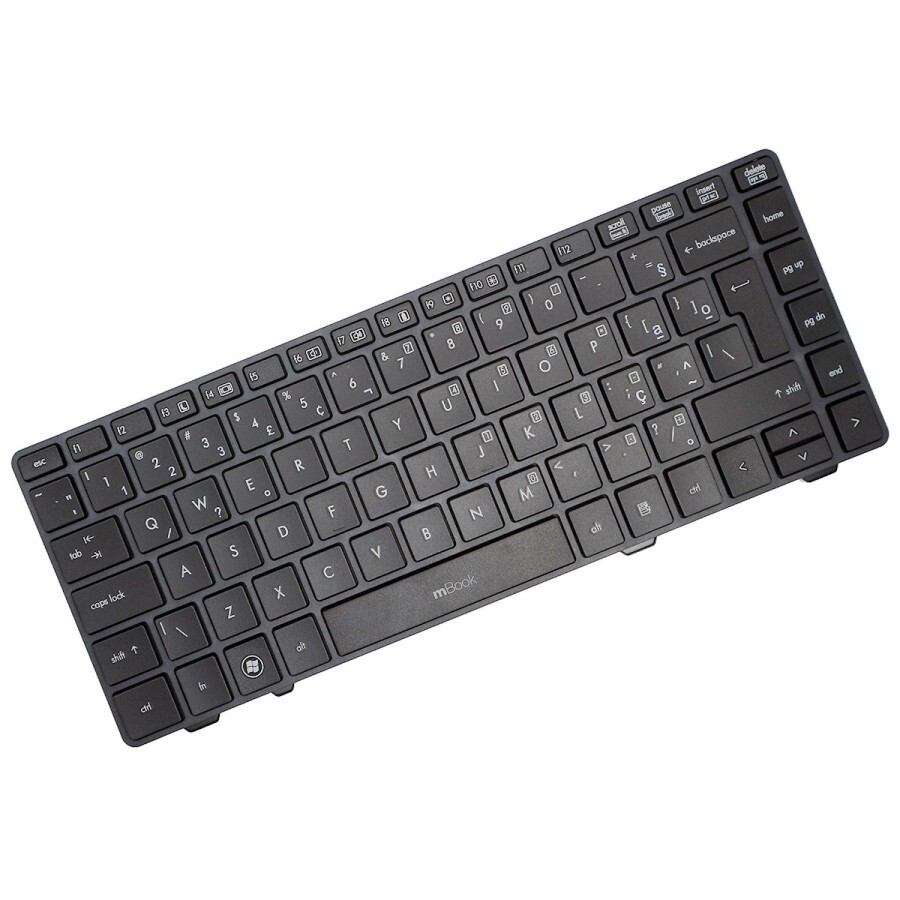 Teclado compatível com HP 649916-001 americano, 