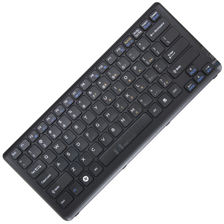 Teclado compatível Sony Vaio 148699221 Layout US, 