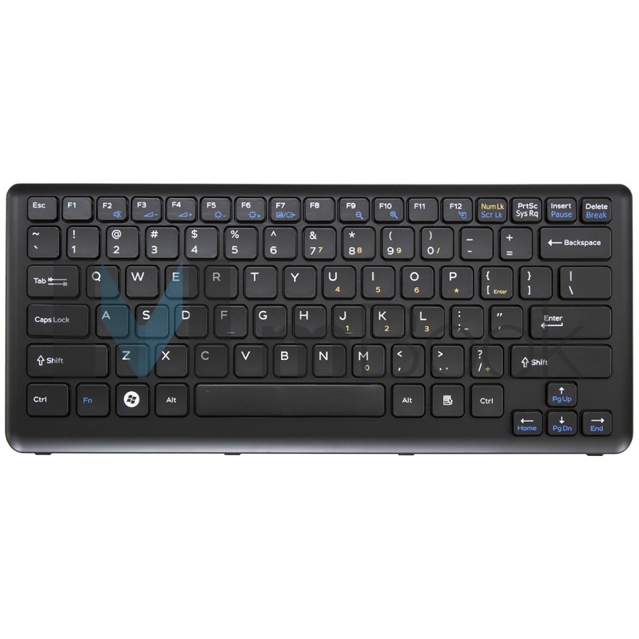 Teclado compatível Sony Vaio 148699221 US, 