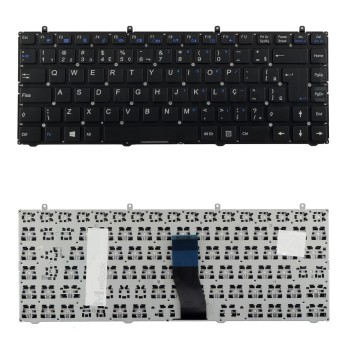 Teclado compatível com Itautec 1314010846M, 