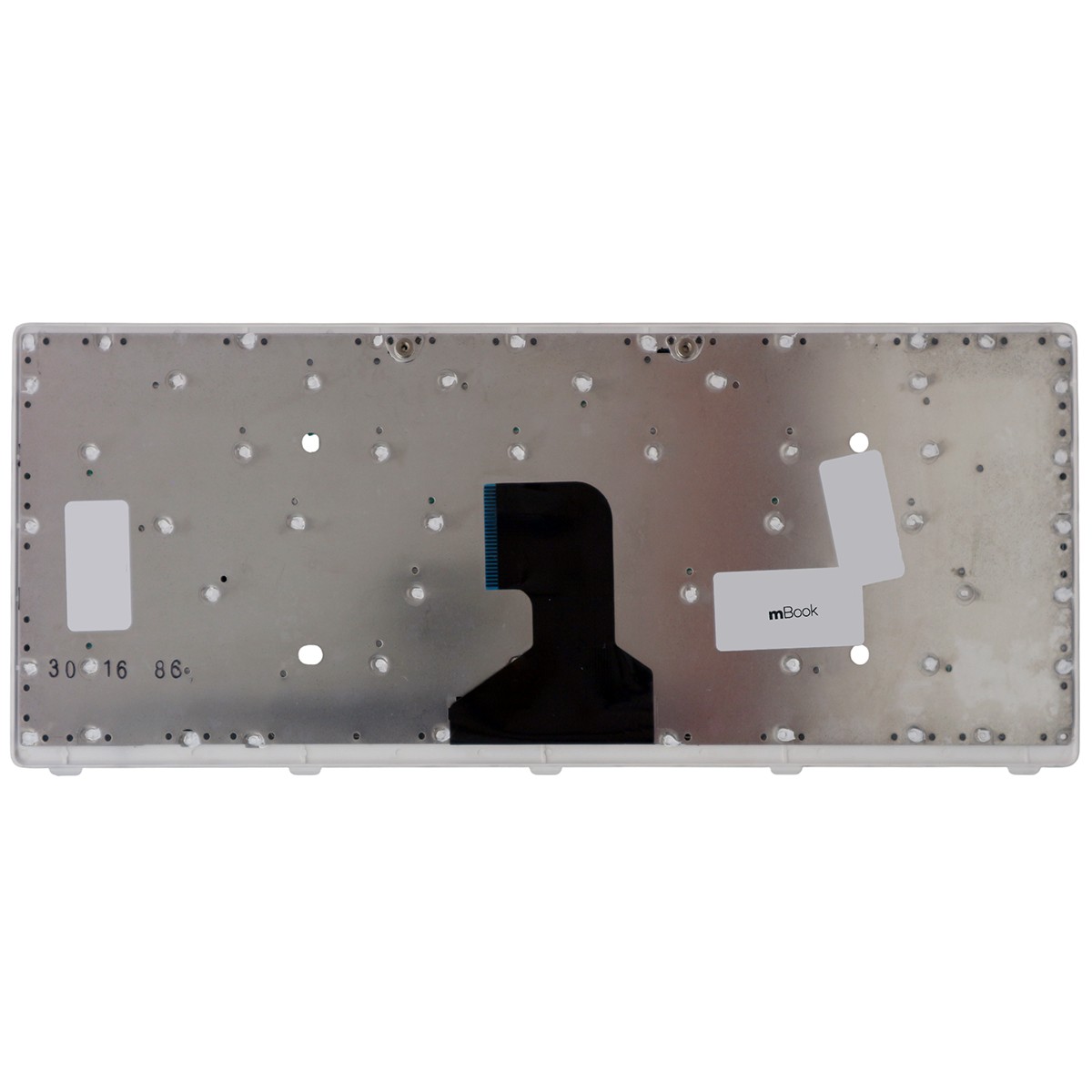 Teclado compatível Lenovo NSK-BCRSC com ç cinza, 