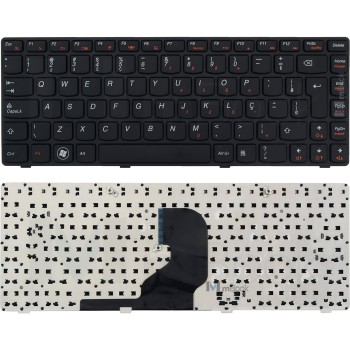 Teclado compatível com Lenovo MP-10A26PA-686, 