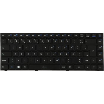 Teclado compatível com Positivo MP-12R78PA-43022, 