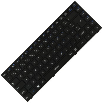 Teclado compatível com Positivo 6-80-W9400-331-1P, 