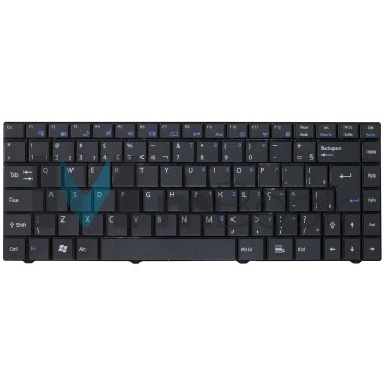 Teclado compatível com Positivo 82B382-FP910 com ç, 