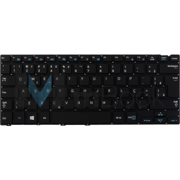 Teclado compatível com Samsung BA75-04673A, 