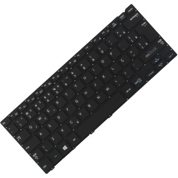 Teclado compatível com Samsung BA75-04673A, 