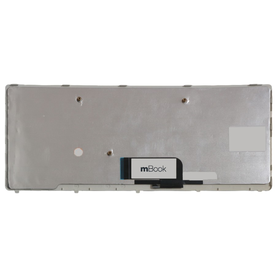 Teclado compatível com Sony A-1754-878-A branco, 