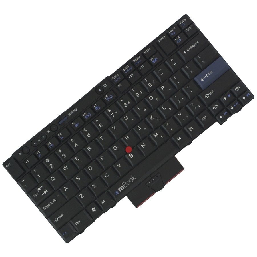 Teclado compatível com Lenovo 45N2071 apontador, 