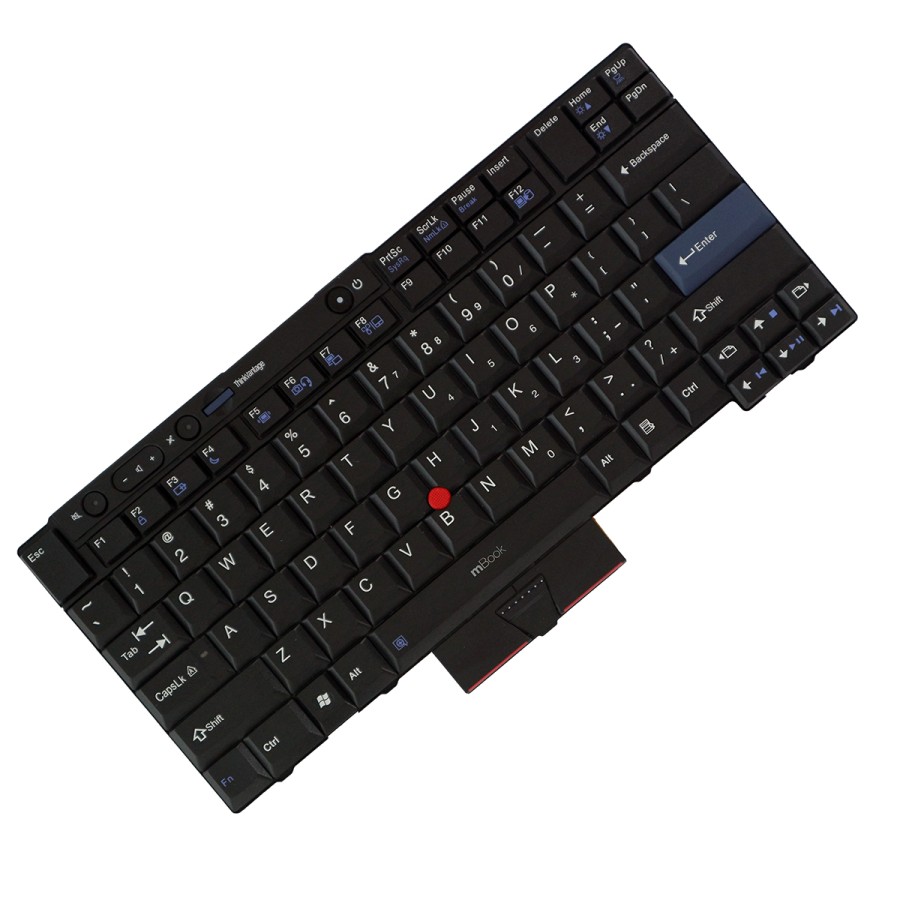 Teclado compatível com Lenovo 45N2141 apontador, 