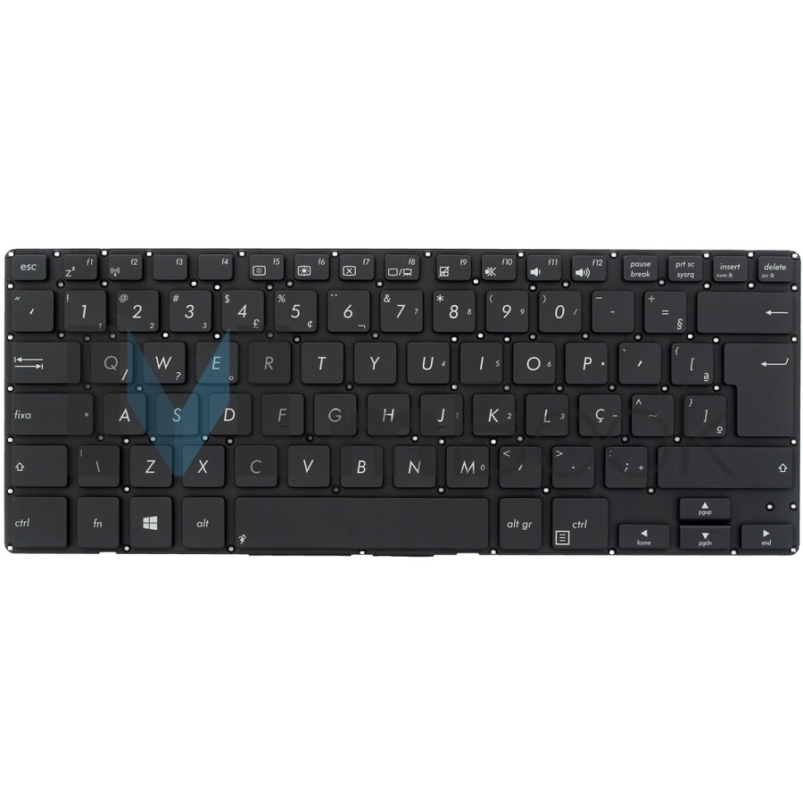 Teclado compatível Asus MP-12C76PA-6920W com Ç, 