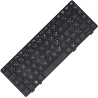 Teclado compatível HP V119030B 6360b com Ç e ponteiro, 