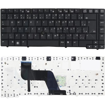 Teclado PK1307D1A28 para HP 8440p 8440w trackpoint e Ç, 