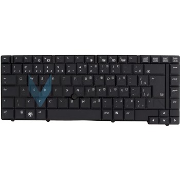 Teclado compatível HP V103102CK1 EliteBook 8440p, 