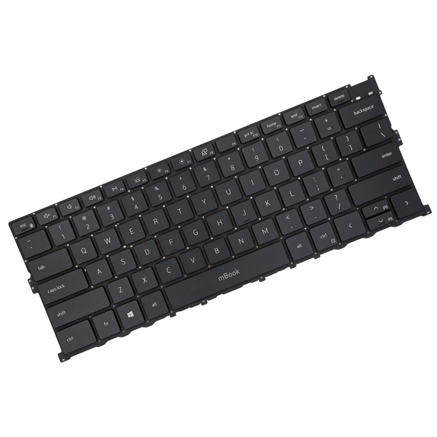 Teclado US com LED para Dell XPS 13 9300, 