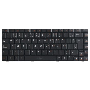Teclado compatível Lenovo 9Z.N5JSN.001 com Ç, 