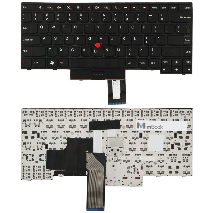 Teclado 0C01626 para Lenovo S430 T430u trackpoint inglês, 