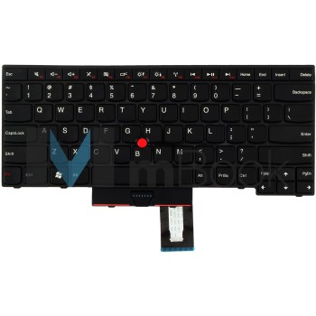 Teclado 04W2852 para Lenovo T430u L330 trackpoint inglês, 