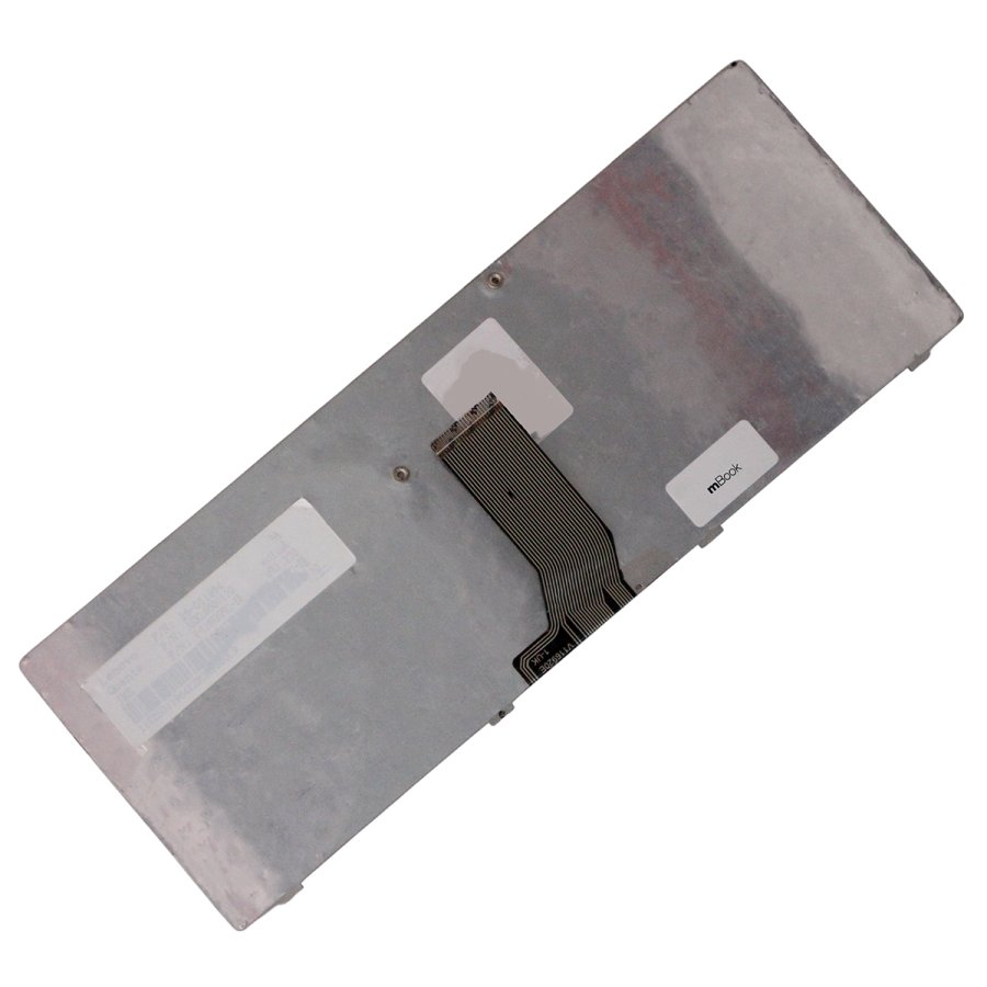 Teclado compatível Lenovo V-116920FK1-BR com Ç, 