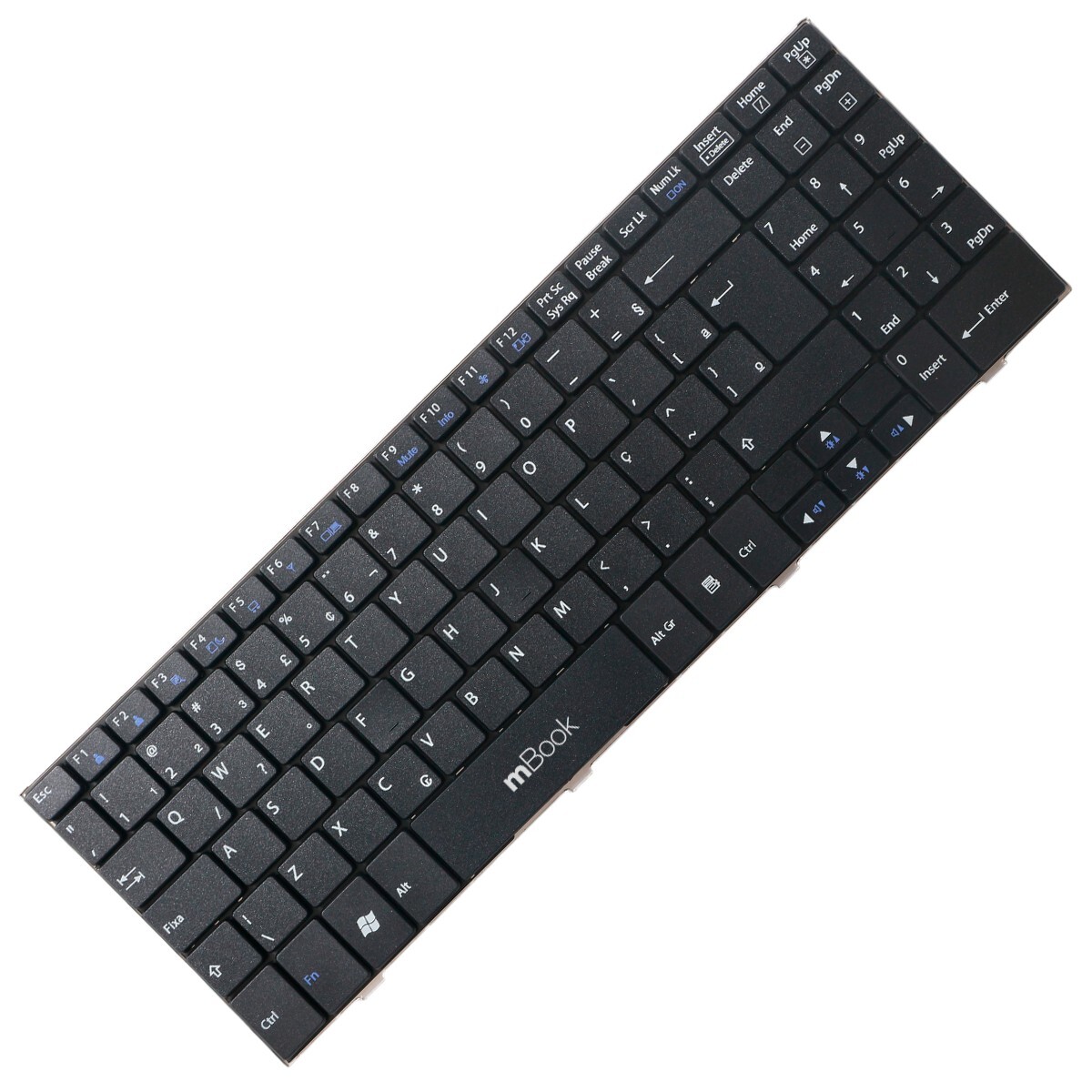 Teclado compatível LG AEQL9600010 com Ç sem moldura, 