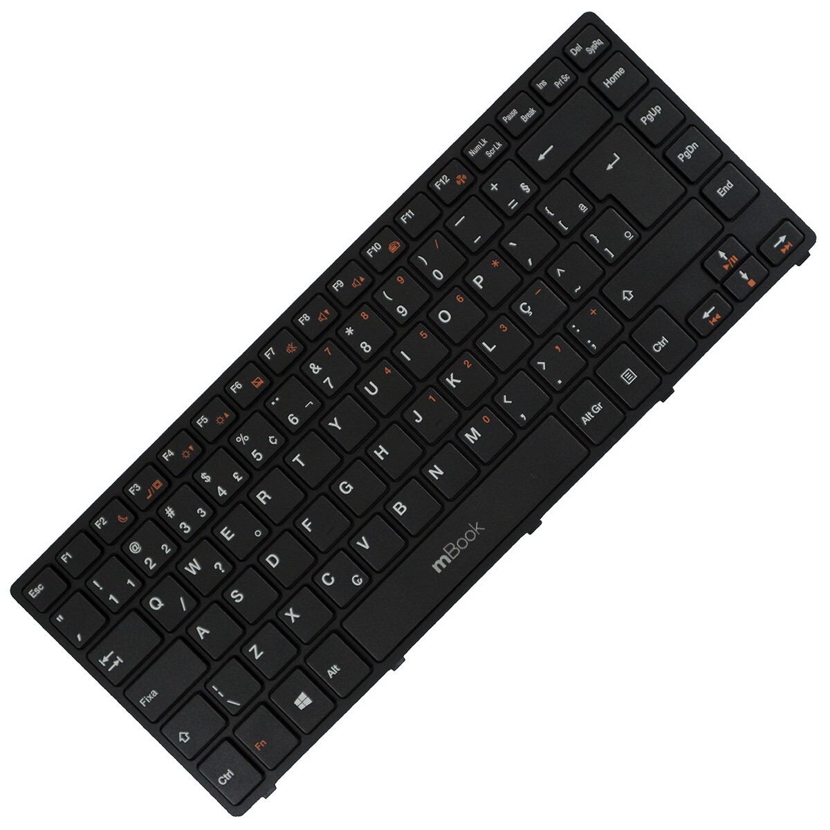 Teclado compatível 2B-03603C210 Login Avell com Ç, 