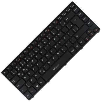 Teclado compatível 2B-03603C210 Login Avell com Ç, 