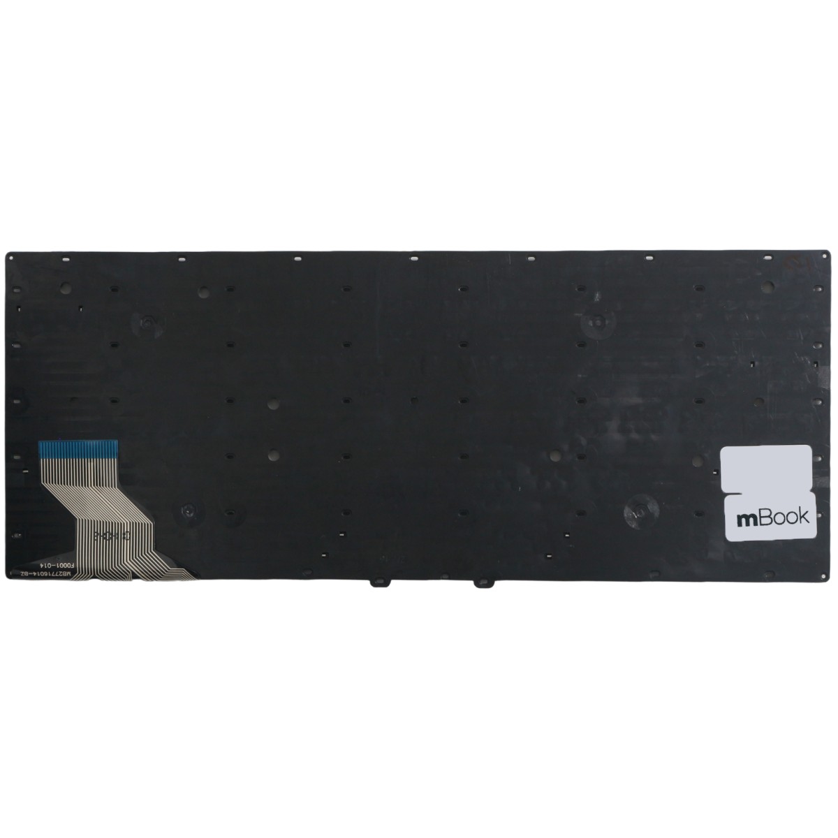 Teclado compatível Multilaser MB27716014-BZ com ç, 