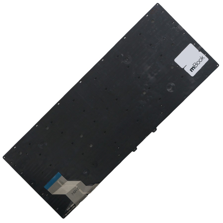 Teclado compatível Multilaser MB27716014-BZ com ç, 