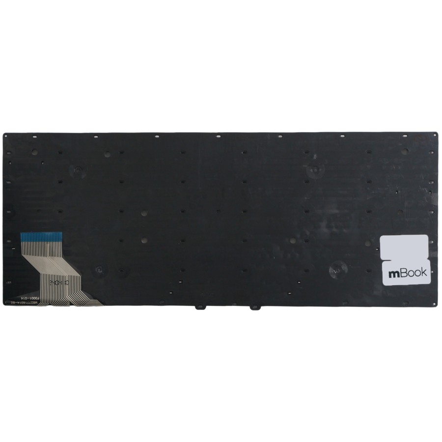 Teclado compatível Multilaser YXT-NB93-49 com ç, 