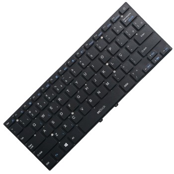 Teclado compatível Multilaser YXT-NB93-49 com ç, 